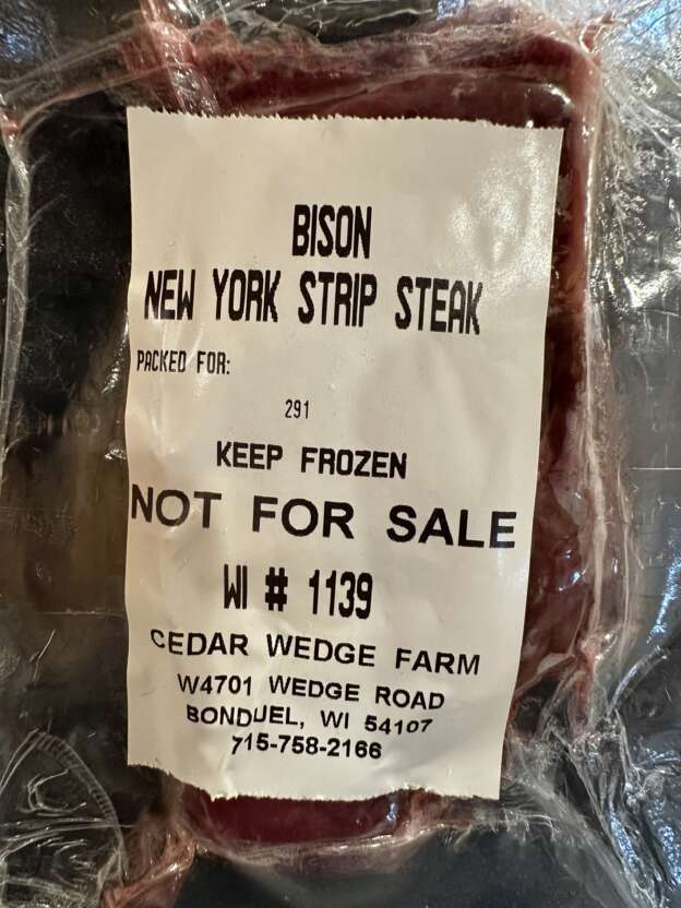 Grass Fed Bison Steaks